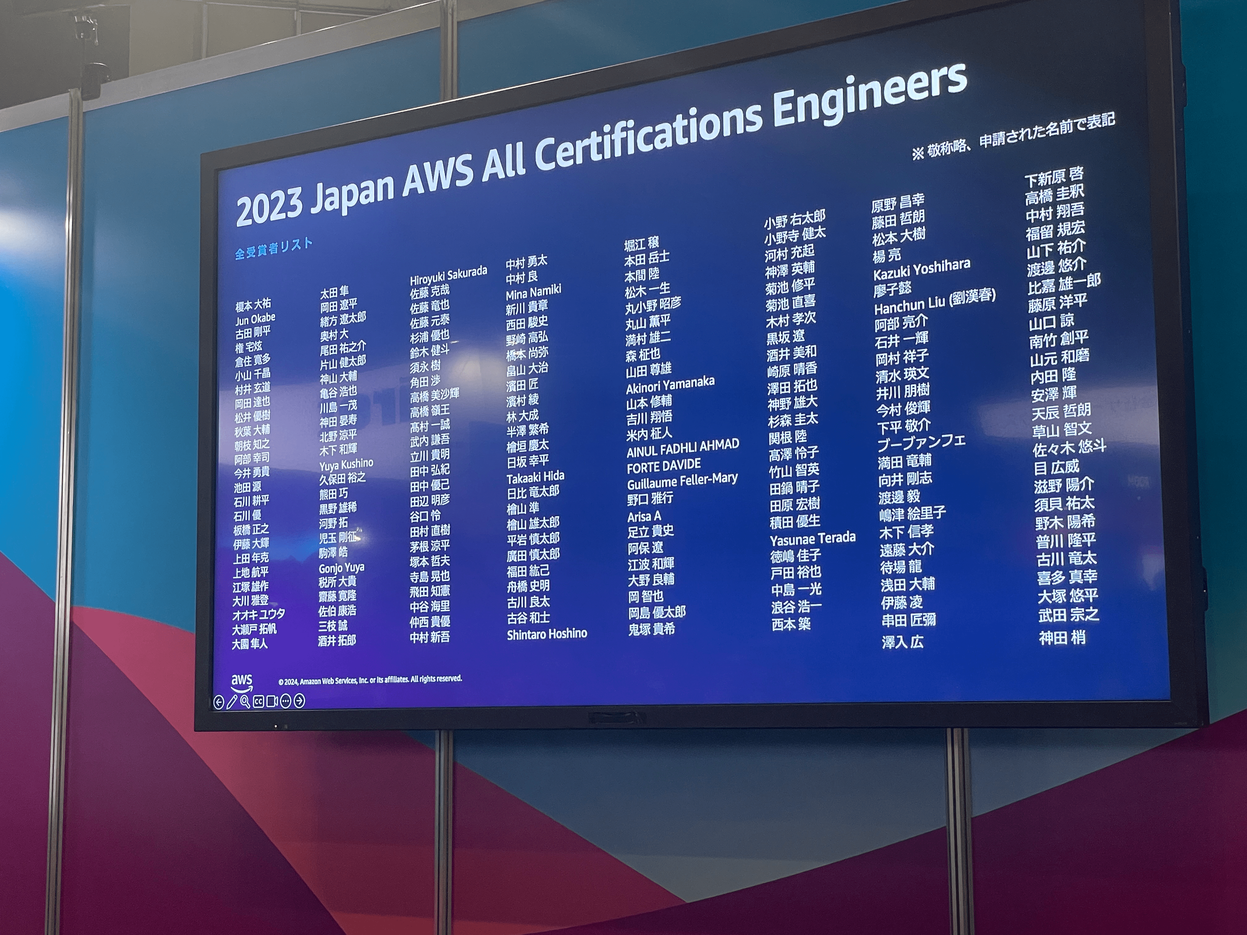 2024 Japan AWS All Certifications Engineersを受賞するまでのきっかけと取り組み