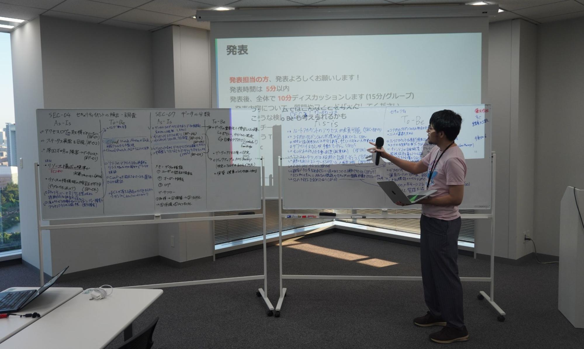 セキュリティの柱：チーム2（SEC2・5・8）の発表