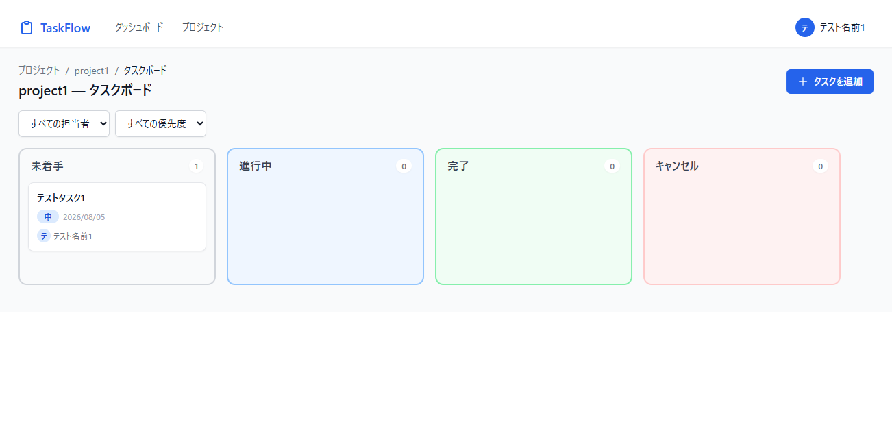 Kiro単体のタスク管理タスクボード
